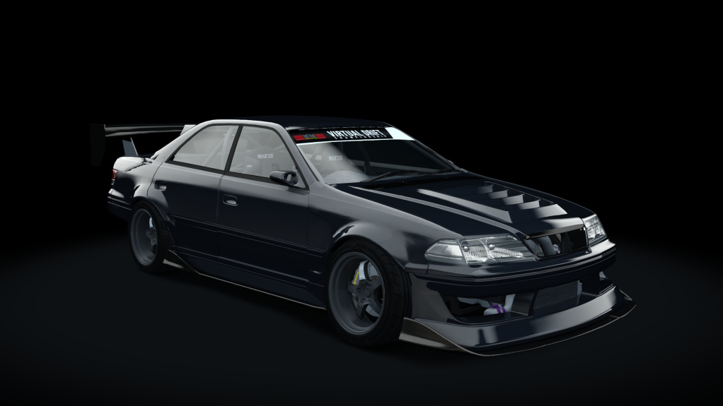 VDC Toyota Mark II JZX100 Public 3.0, skin crystal_black