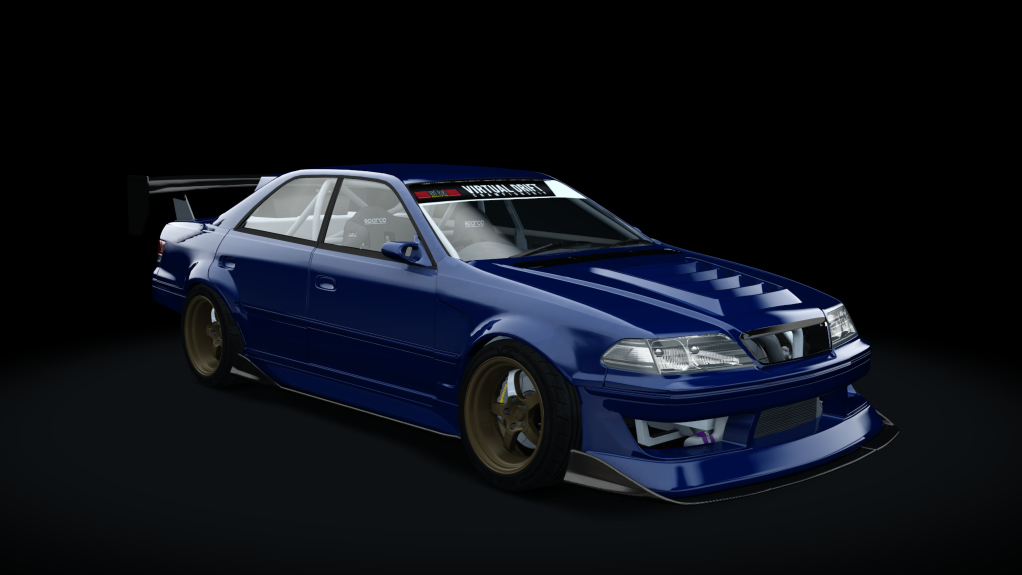 VDC Toyota Mark II JZX100 Public 3.0, skin gravity_blue