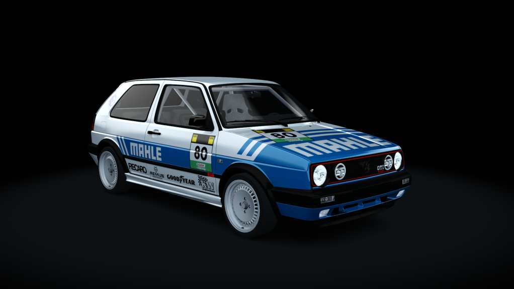 Volkswagen Golf II GTI 16v btcc, skin 2_microdino_racing