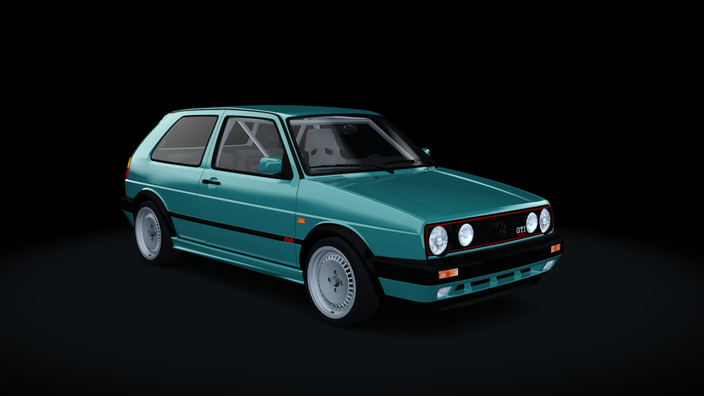 Volkswagen Golf II GTI 16v btcc, skin Montanna_Metallic