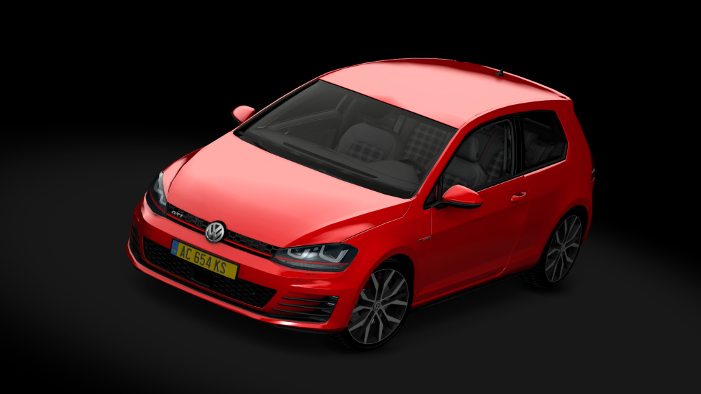 Volkswagen Golf GTI MK7, skin 02_Tornado_red