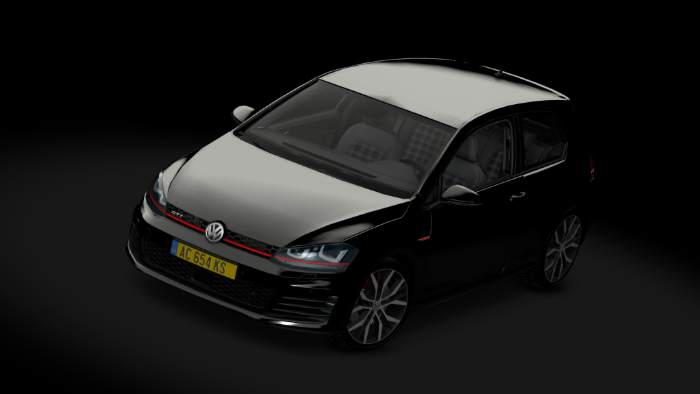 Volkswagen Golf GTI MK7, skin 03_Deep_pearl_black