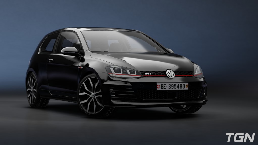 Volkswagen Golf GTI MK7, skin Deep_Black_Pearl