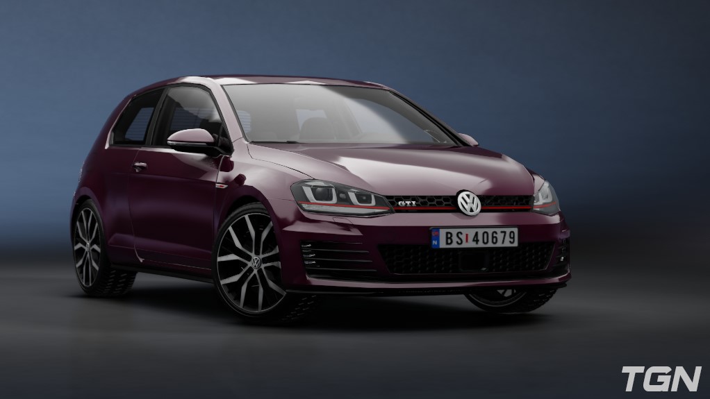 Volkswagen Golf GTI MK7, skin HotChiliPearl