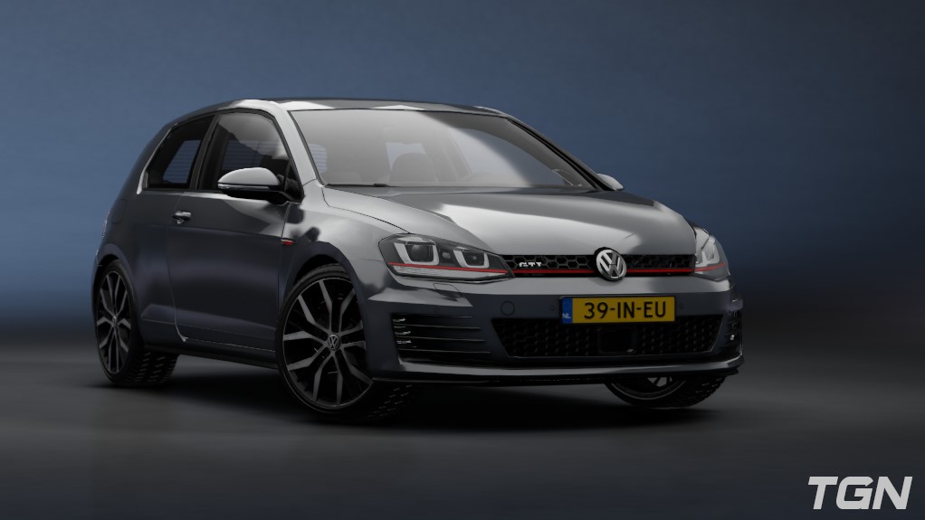 Volkswagen Golf GTI MK7, skin Indium_Gray_Metallic