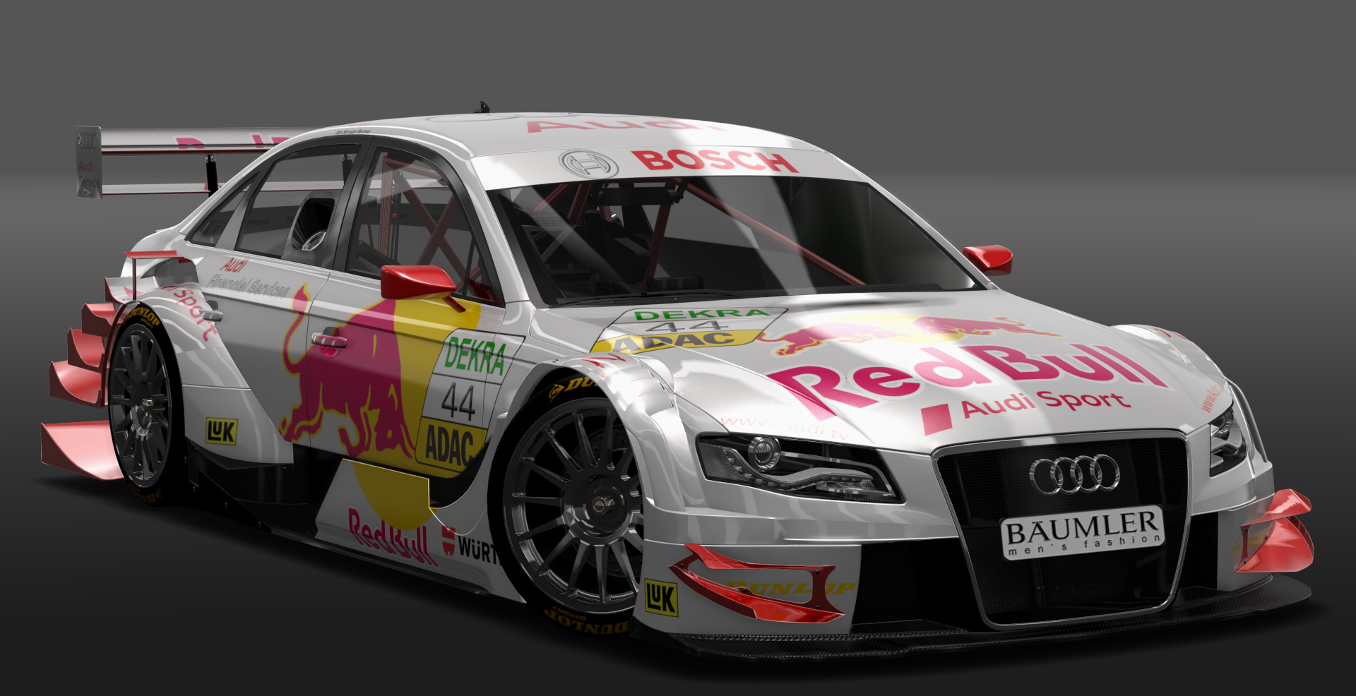 Audi A4 DTM HillClimb, skin red_bull_44