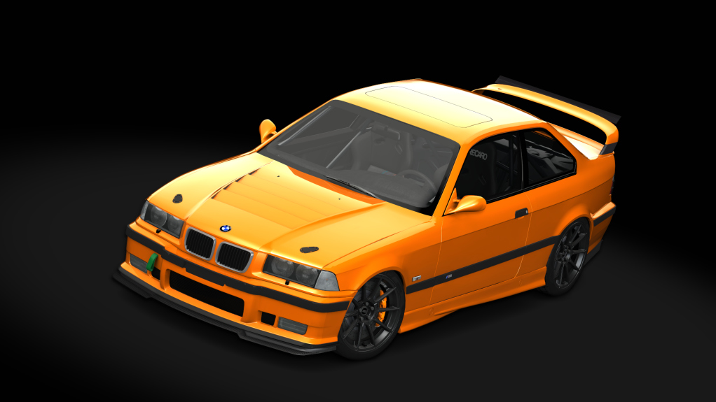 BMW M3 e36 Schirmer, skin orange