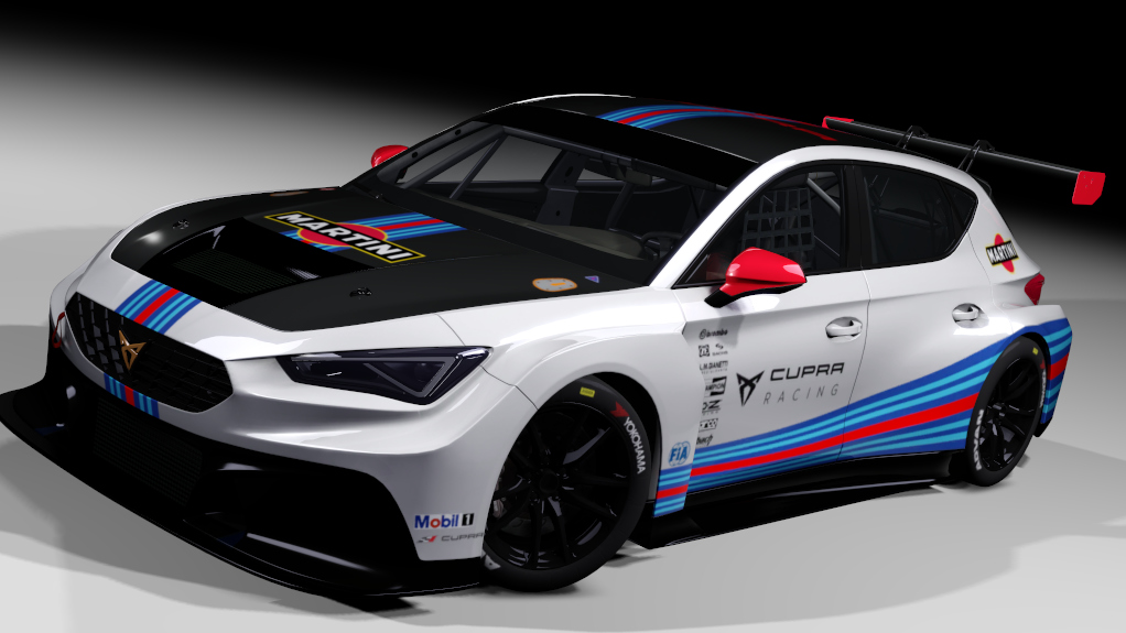 Cupra Leon Competición hillclimb, skin 10_martini_racing