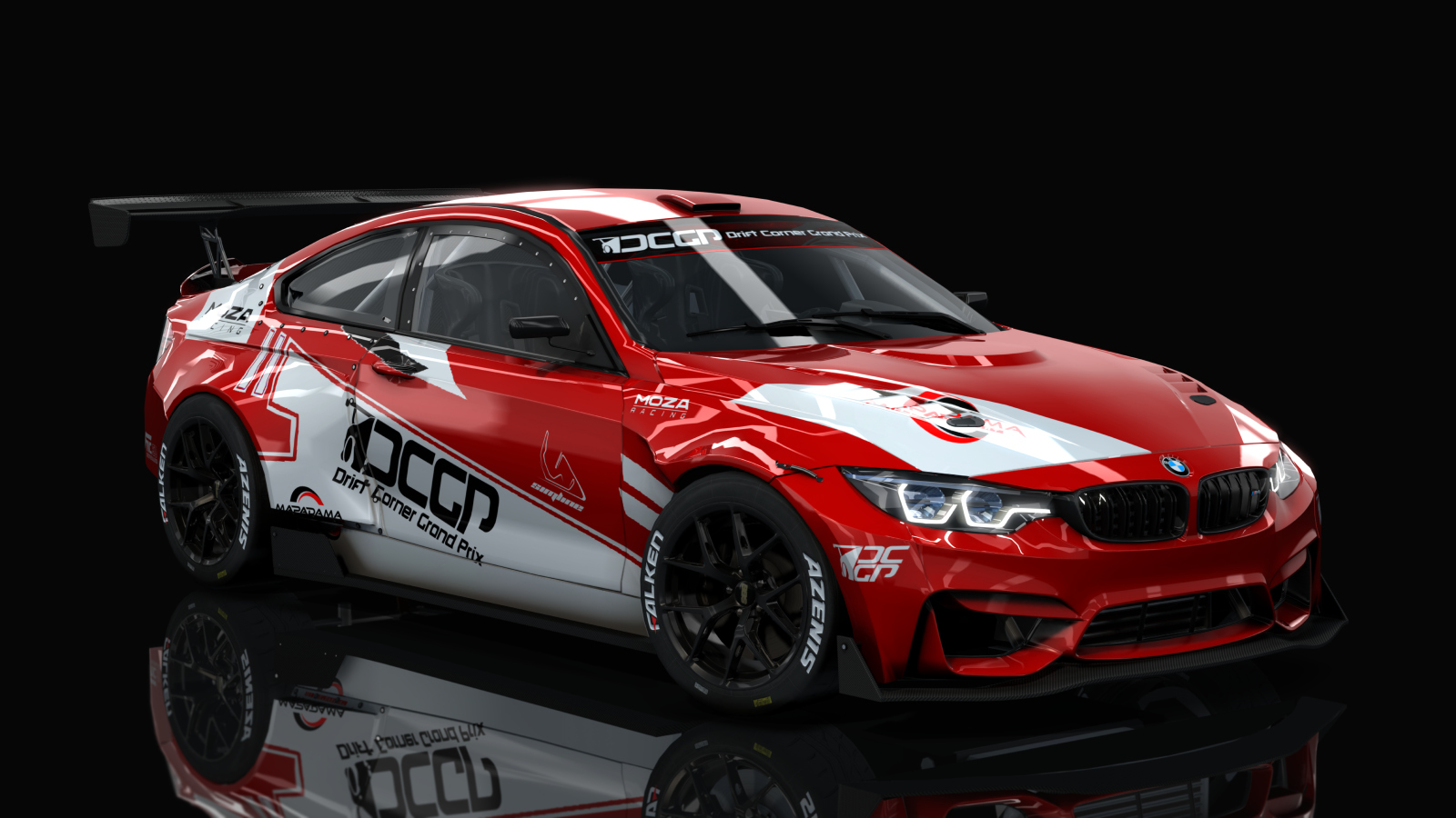 DCGP S9 BMW M4 F82, skin red