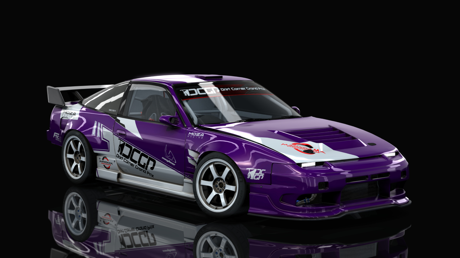 DCGP S9 NISSAN 180sx, skin purple