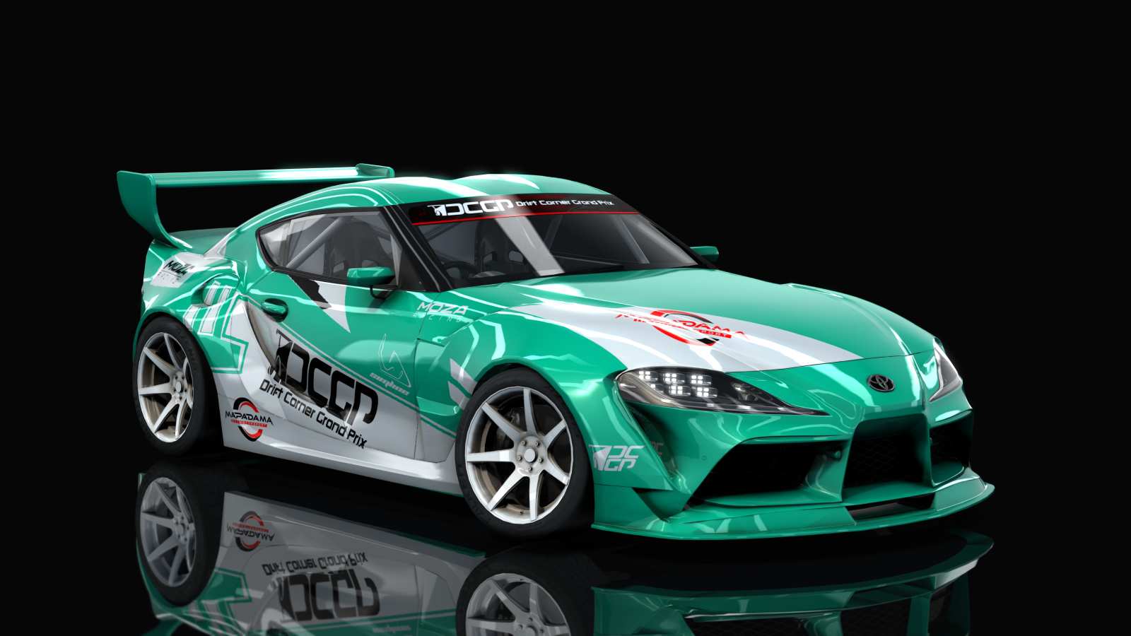 DCGP S9 TOYOTA SUPRA, skin sky blue