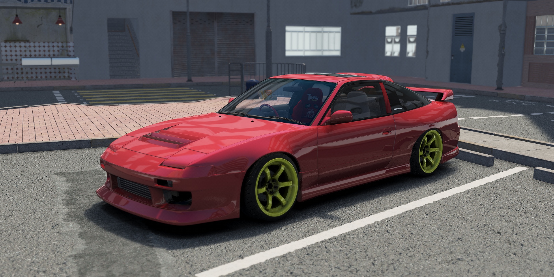 DWG Nissan 180SX GP Sports G-Four, skin Nismo_Red