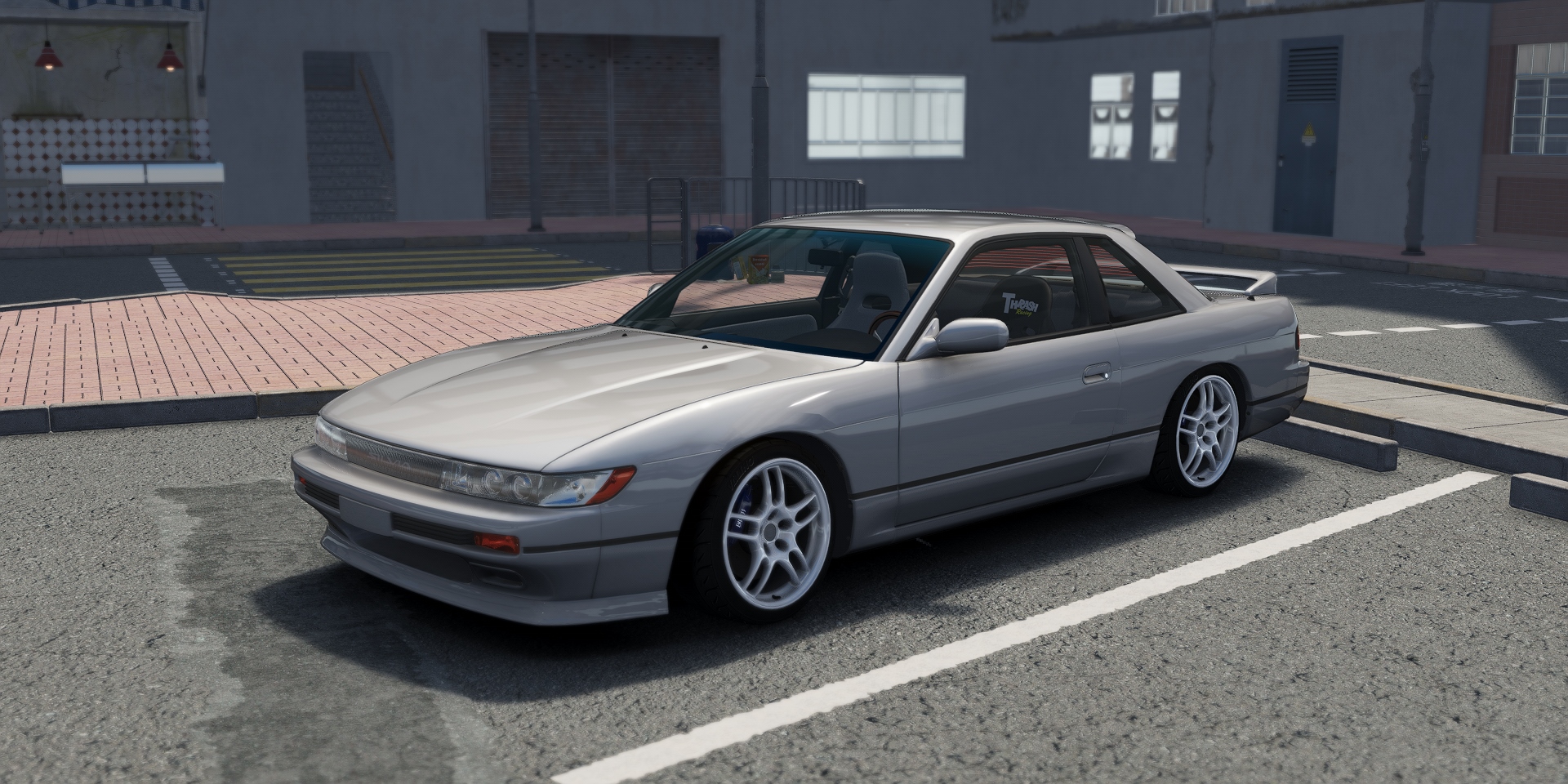 DWG Nissan 240sx Sil Swap, skin Spark_Silver