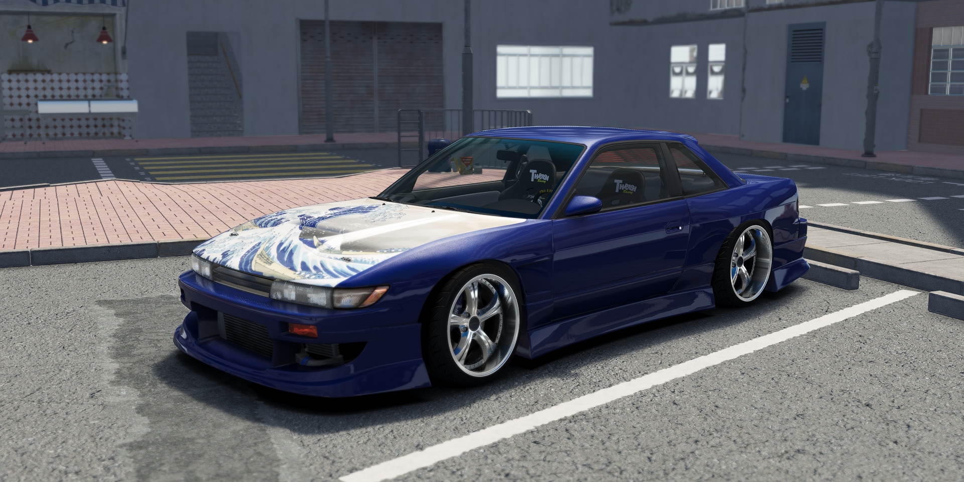 DWG Nissan 240sx Coupe W9, skin Simba