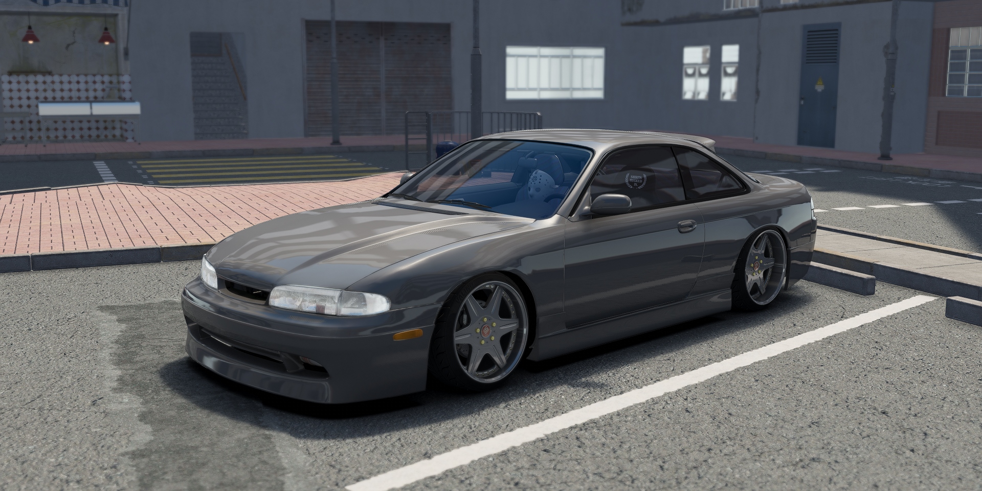 DWG Nissan 240sx S14 Zenki Instant Gentleman, skin grey