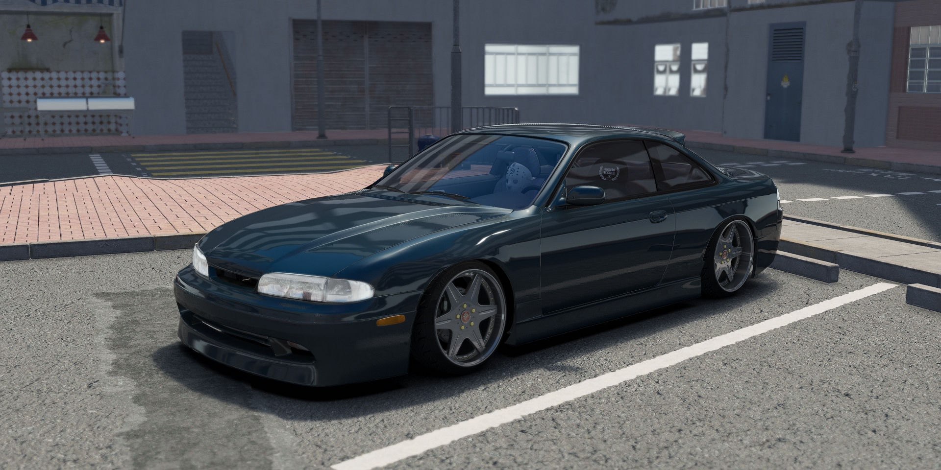 DWG Nissan 240sx S14 Zenki Instant Gentleman, skin thatsagreen