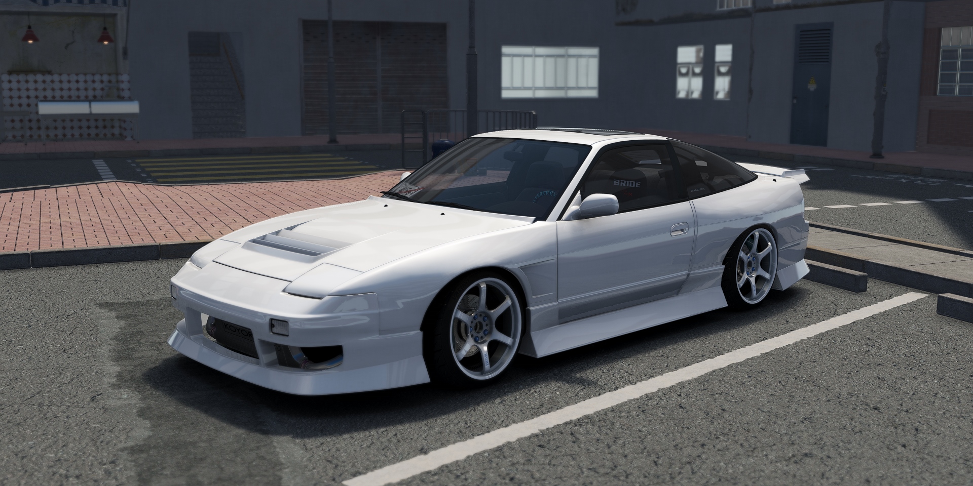 DWG Nissan 240sx Uras, skin 03_super_white