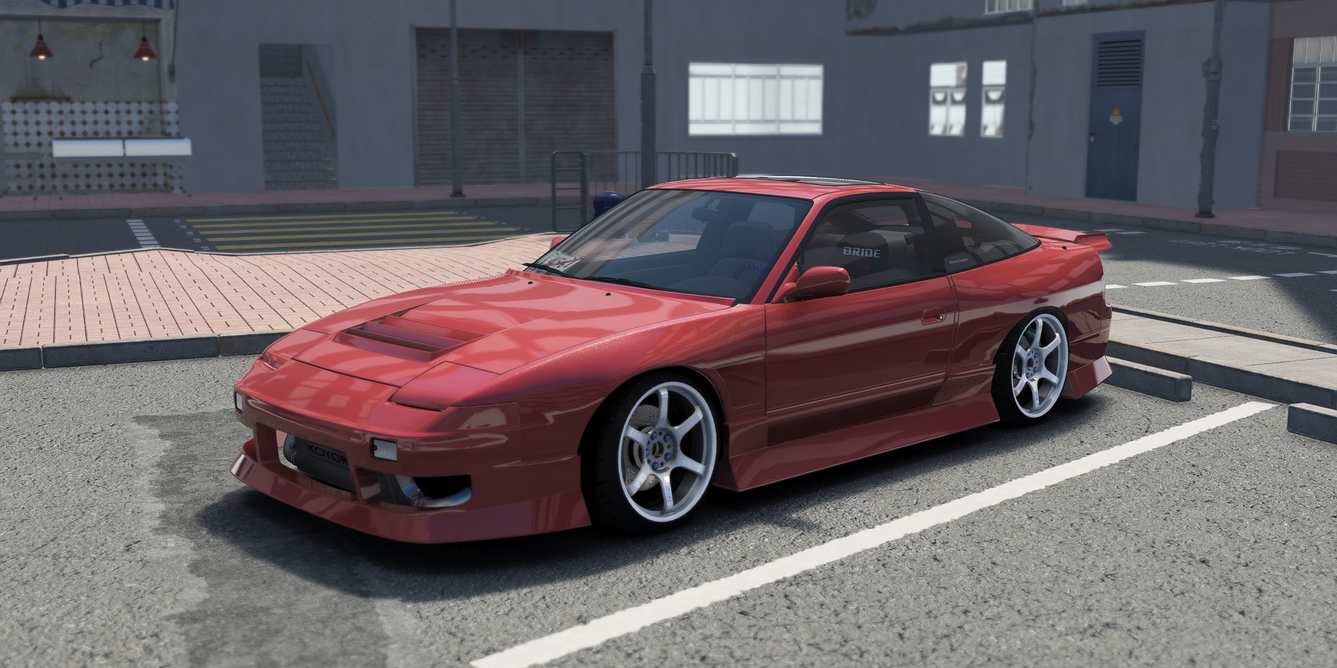 DWG Nissan 240sx Uras, skin 04_cherry_red_pearl