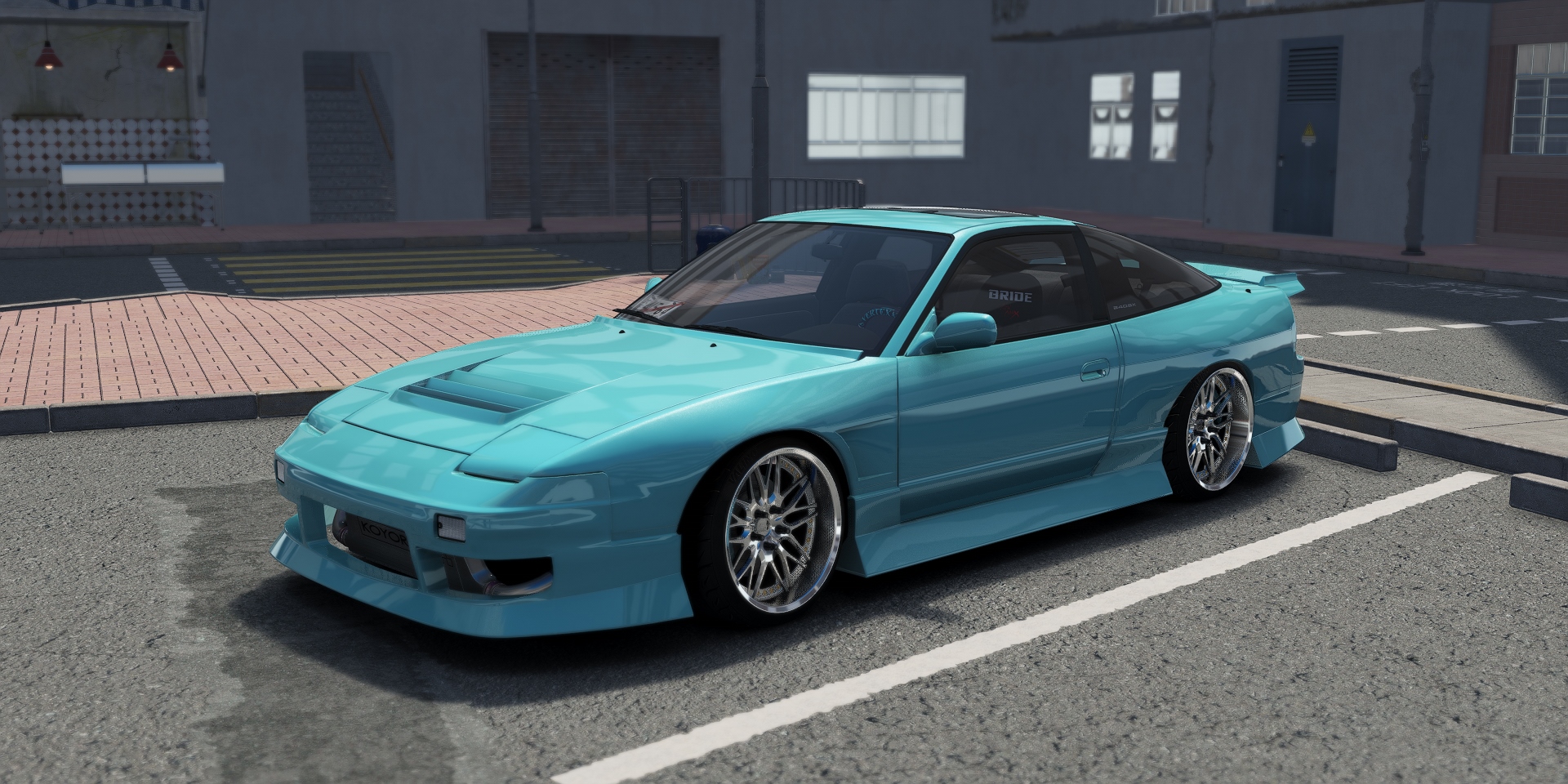 DWG Nissan 240sx Uras, skin bikini_blue