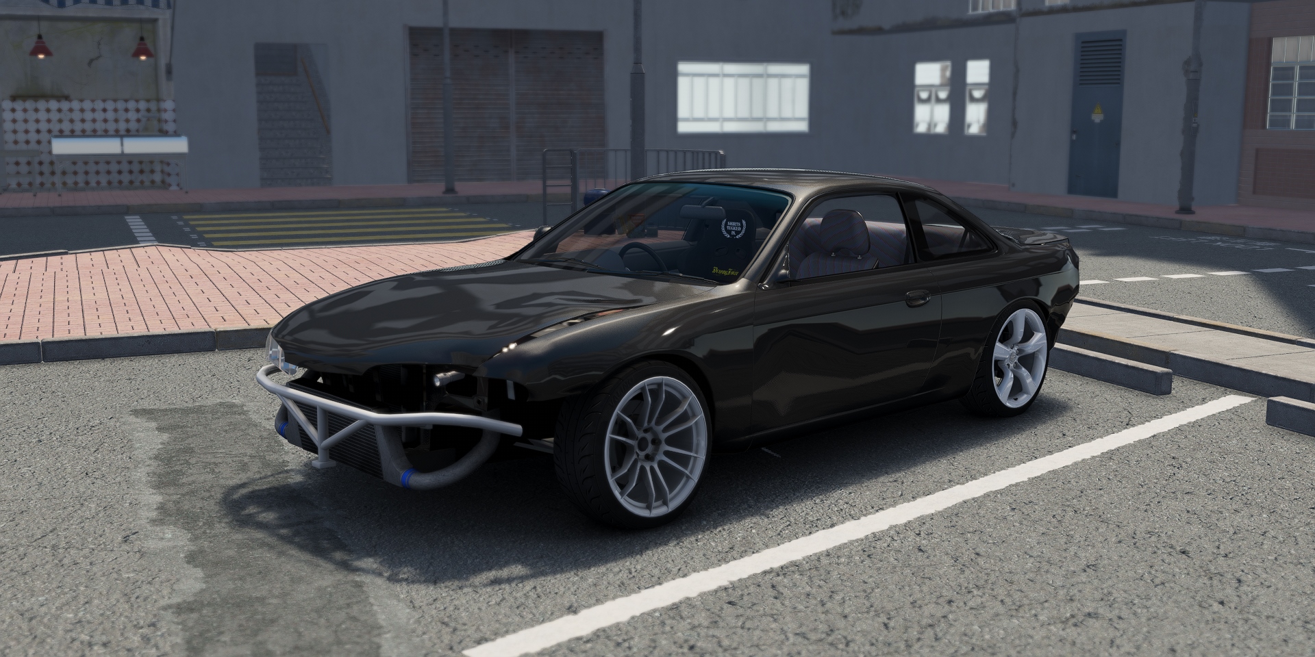 DWG Nissan Silvia S14 Zenki Missile, skin black