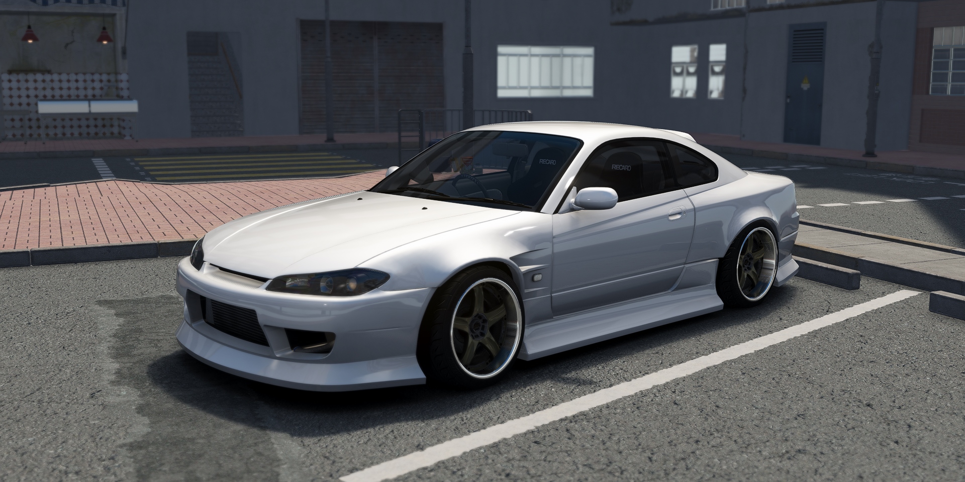 DWG Nissan Silvia S15 Spec-R Doof, skin White