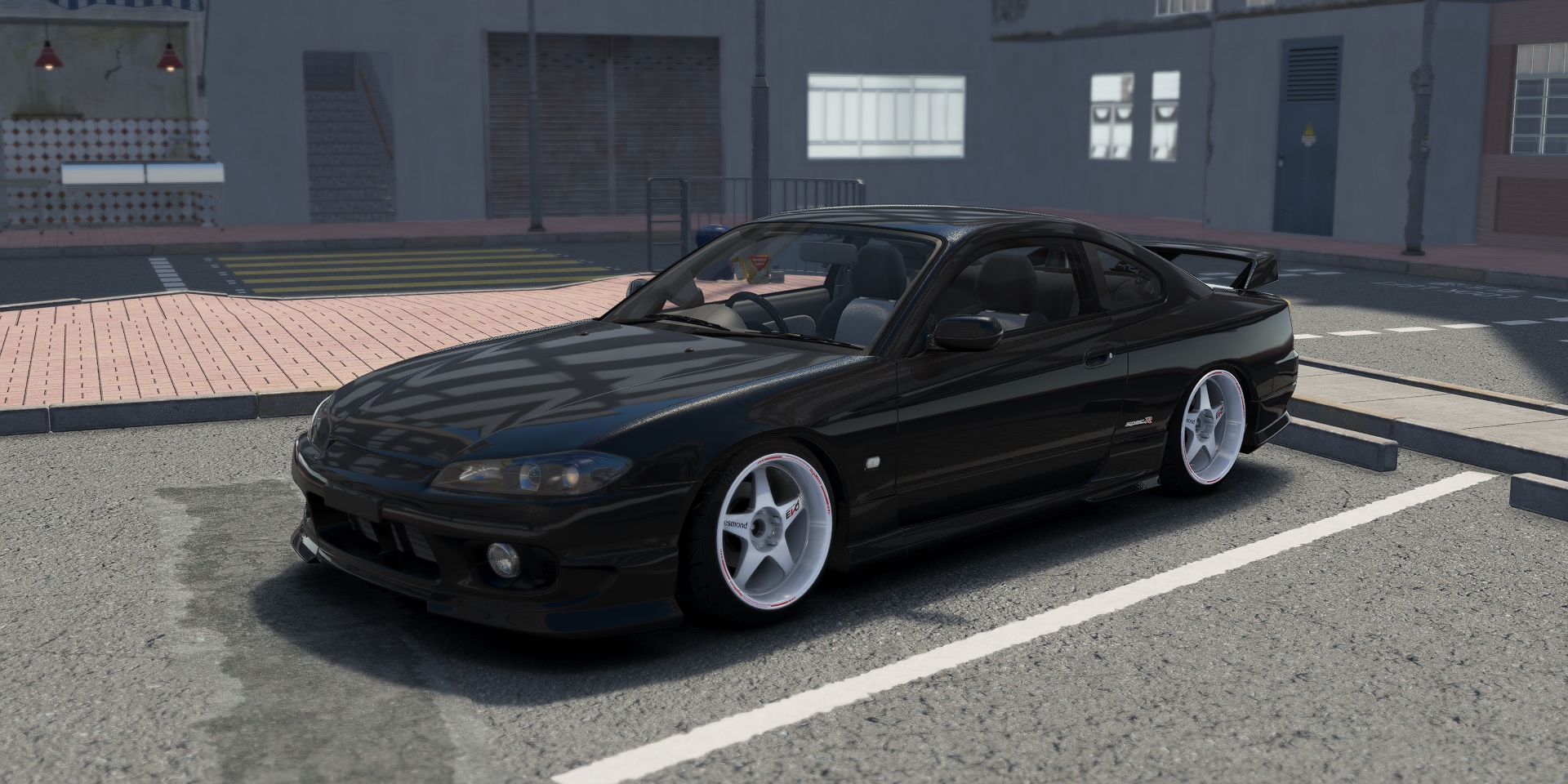 DWG Nissan Silvia S15 Spec-R V-Aero, skin Black