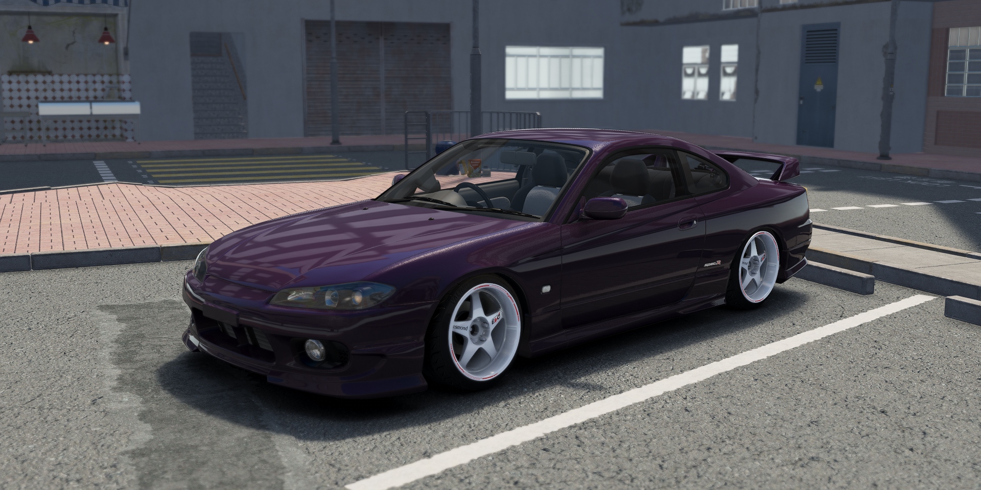 DWG Nissan Silvia S15 Spec-R V-Aero, skin Midnight_Purple