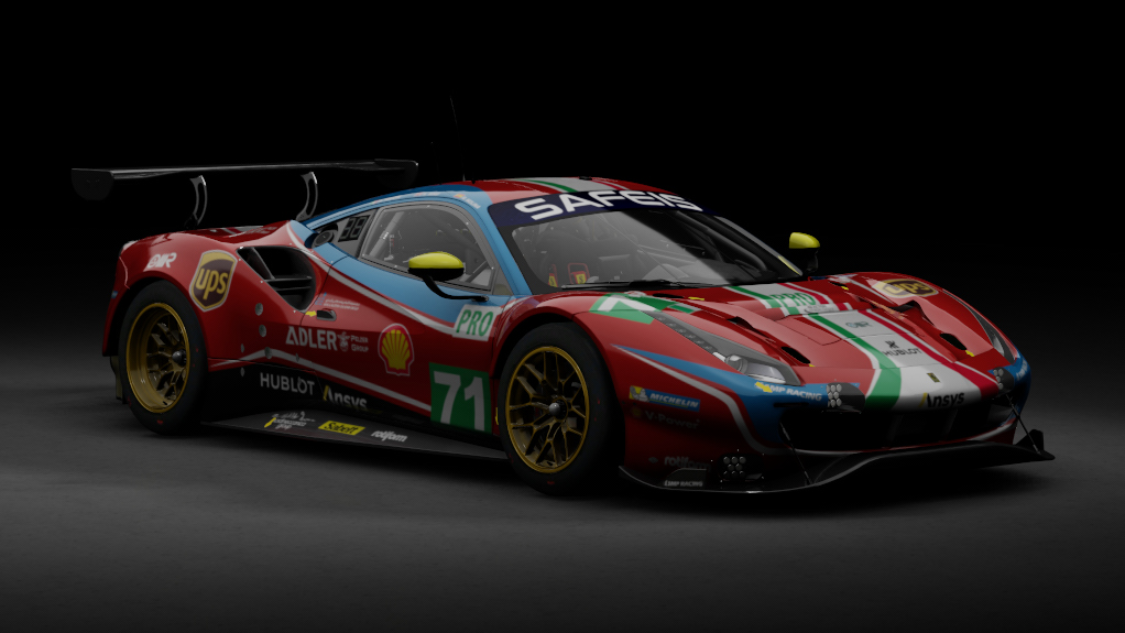 Ferrari 488 GTE EVO, skin Nova pasta (10)