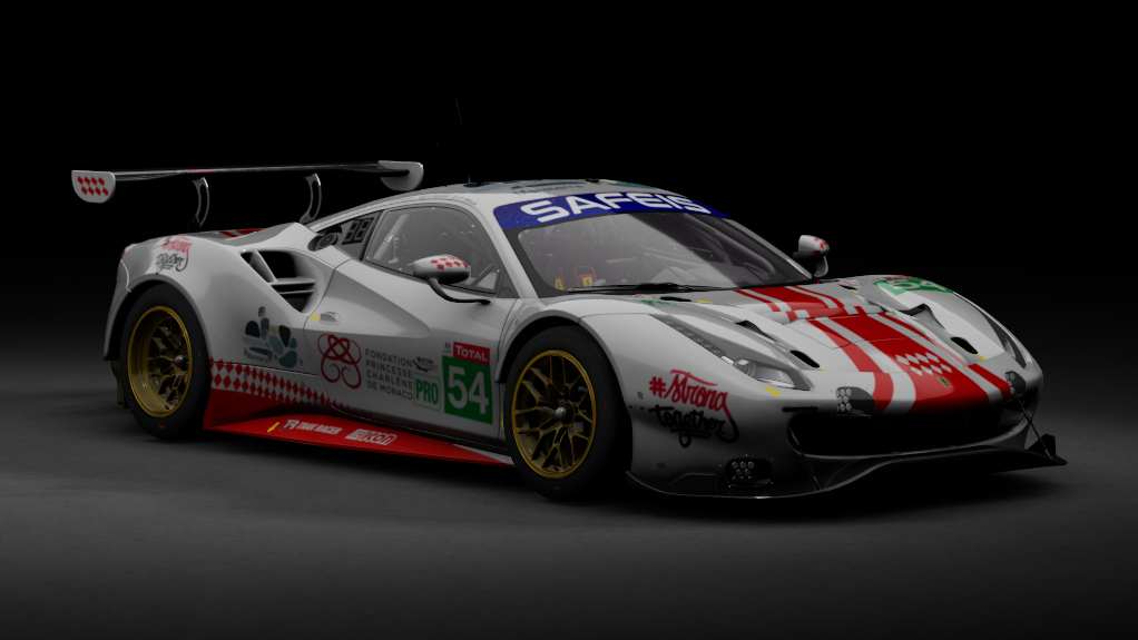 Ferrari 488 GTE EVO, skin Nova pasta (4)