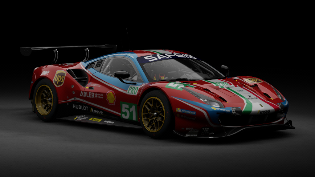 Ferrari 488 GTE EVO, skin Nova pasta (6)