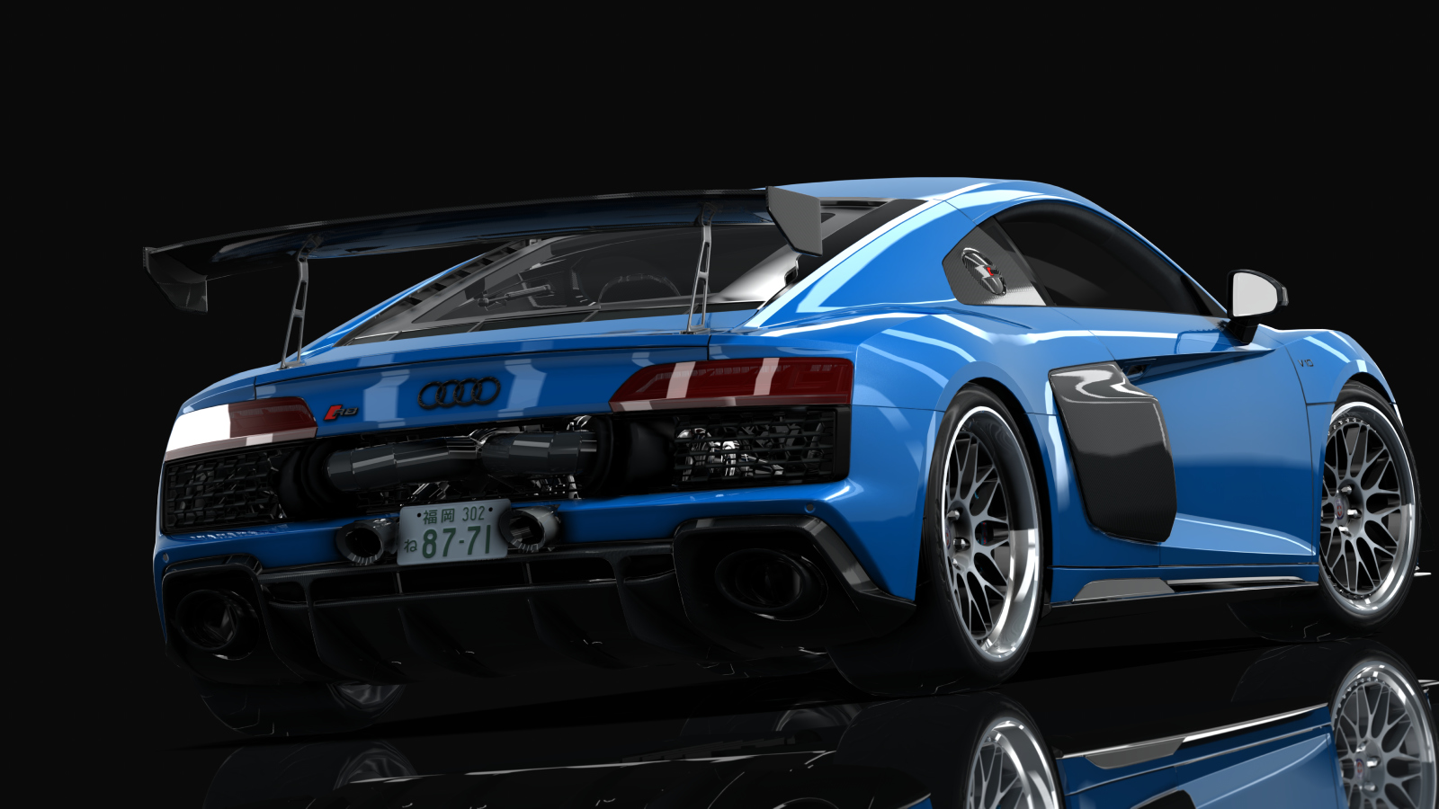 Audi R8 Coupé V10 AWD GT STREET  By HitachiMedia x VRSTNR MODDING Preview Image