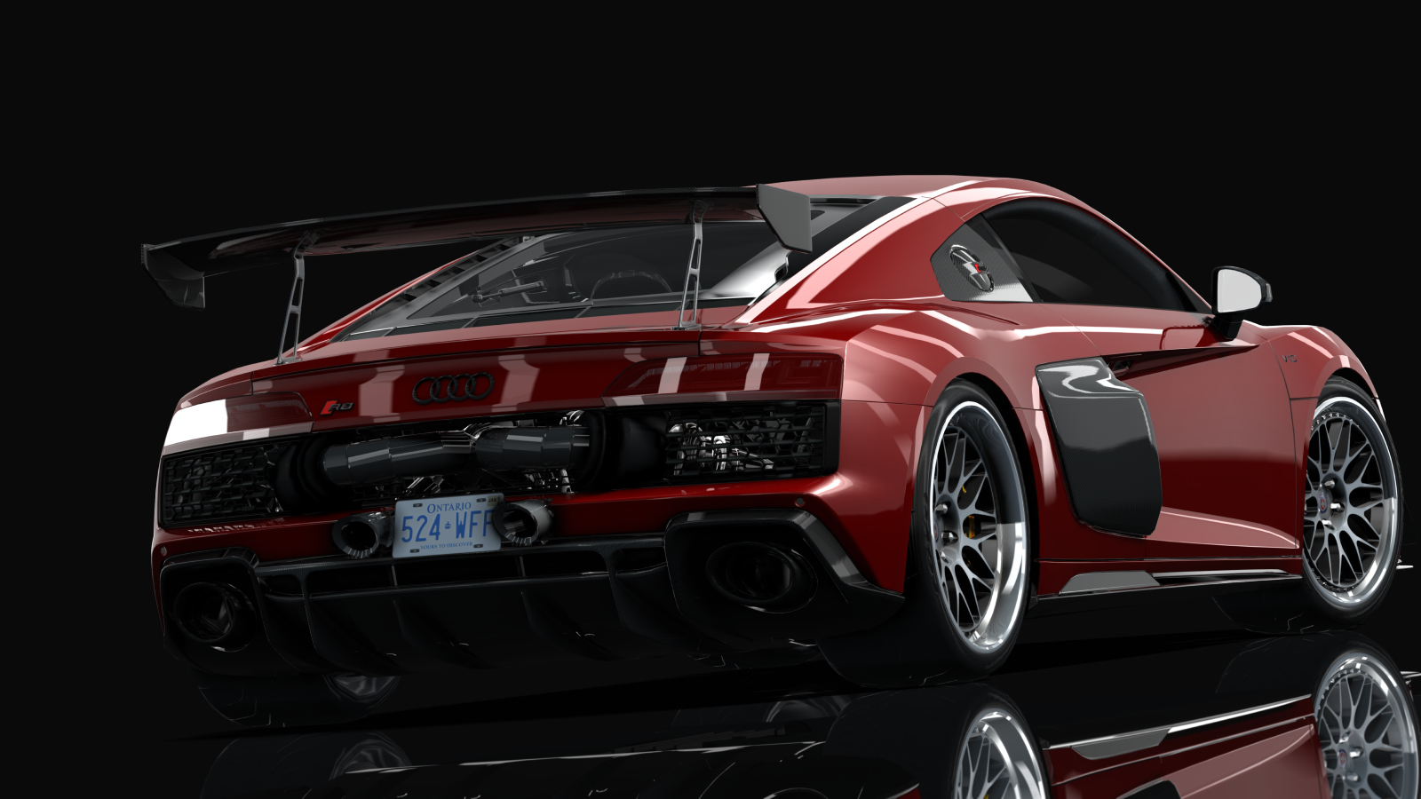 Audi R8 Coupé V10 AWD GT STREET  By HitachiMedia x VRSTNR MODDING, skin bc_r8_dark_red