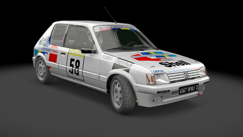 Peugeot 205 GTI gr A Preview Image