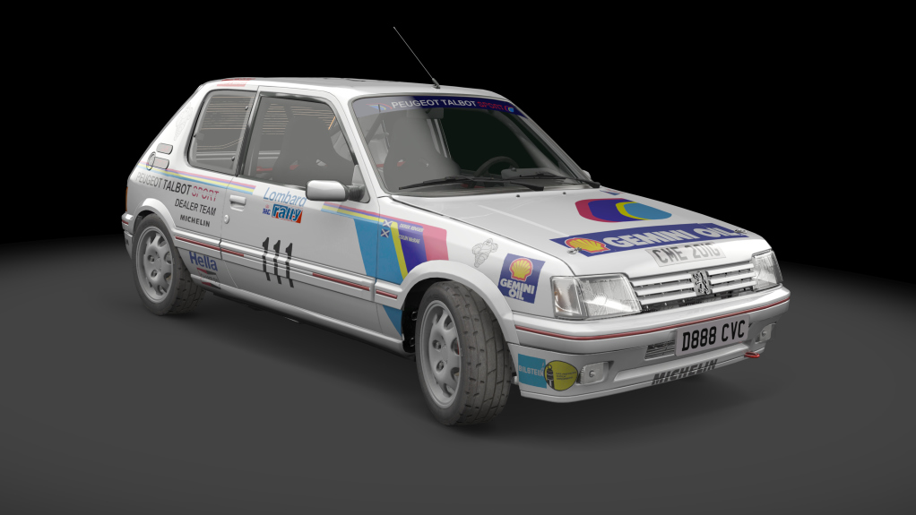 Peugeot 205 GTI gr A, skin 4