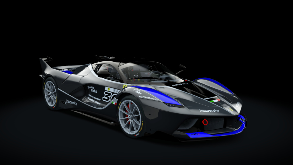 Ferrari FXX K, skin fes_2021_36_grey