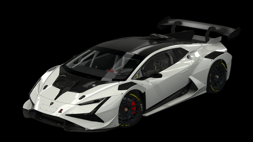 Lamborghini Huracan ST EVO2 Rgt, skin bianco_icarus