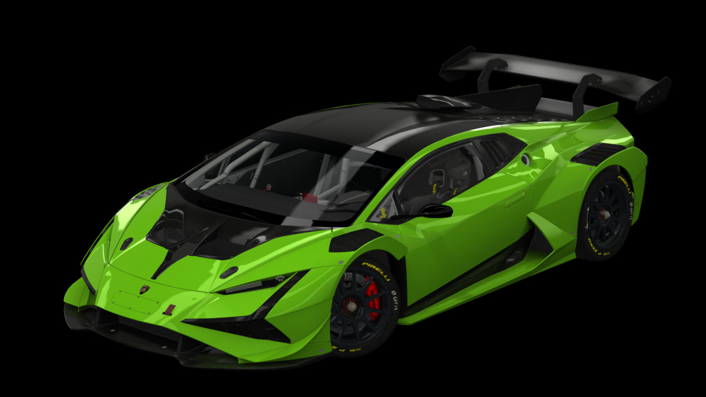 Lamborghini Huracan ST EVO2 Rgt, skin verde_mantis