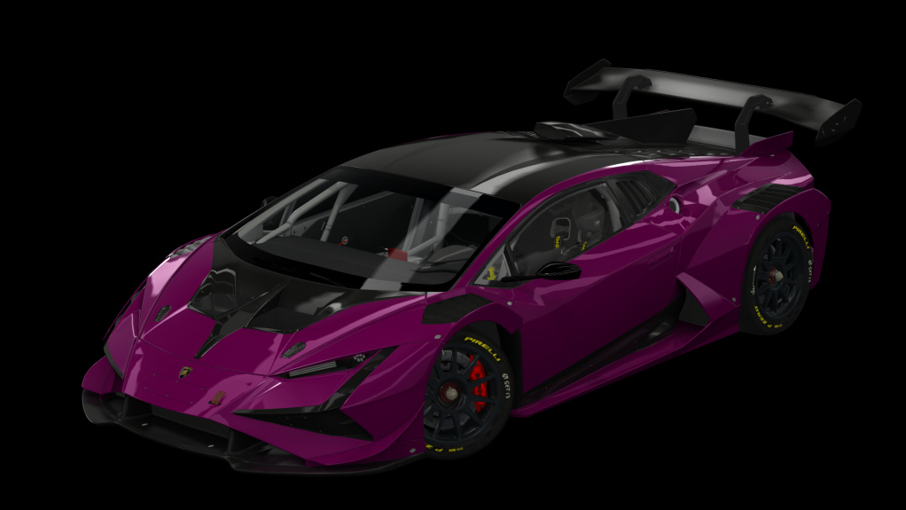 Lamborghini Huracan ST EVO2 Rgt, skin viola_bast