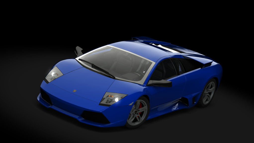 Lamborghini Murcielago Manual LP-640, skin Blu_Hera