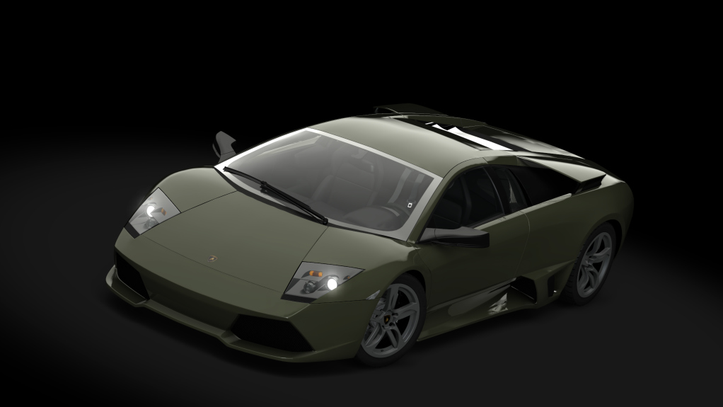 Lamborghini Murcielago Manual LP-640, skin Verde_Draco