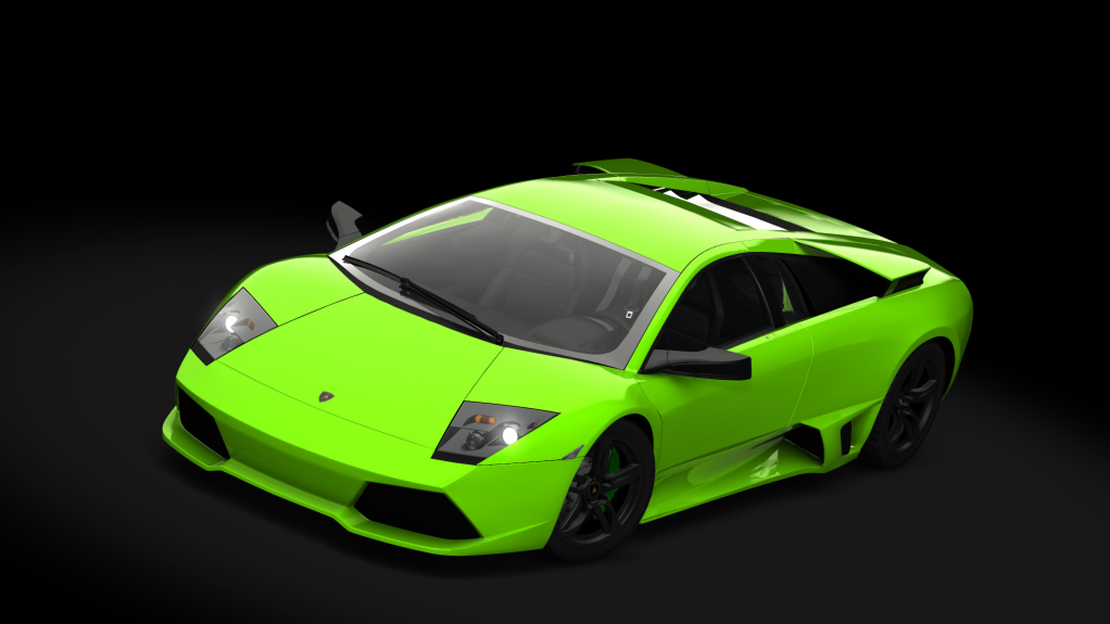 Lamborghini Murcielago Manual LP-640, skin Verde_Ithaca