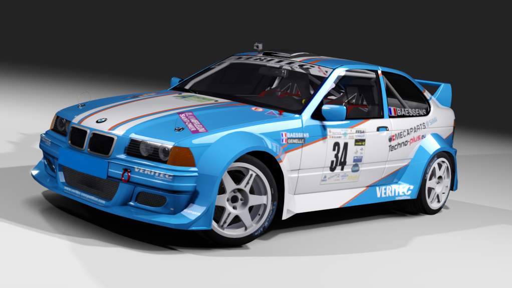 LF BMW 318 (E36) Compact F2000/14, skin BMWCompactBaessensCharlemagne17