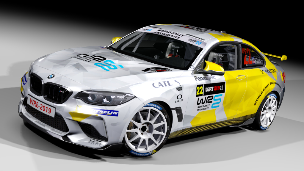 LF BMW M2 R-GT, skin WRE