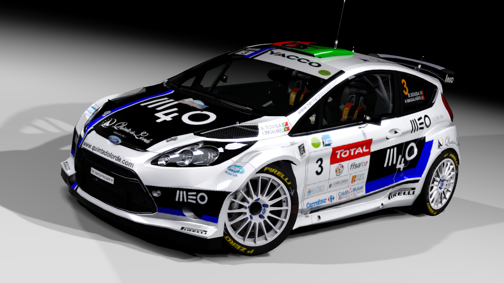 LF S2000 Ford Fiesta MK6 S2000, skin B.Sousa - Antibes 2013