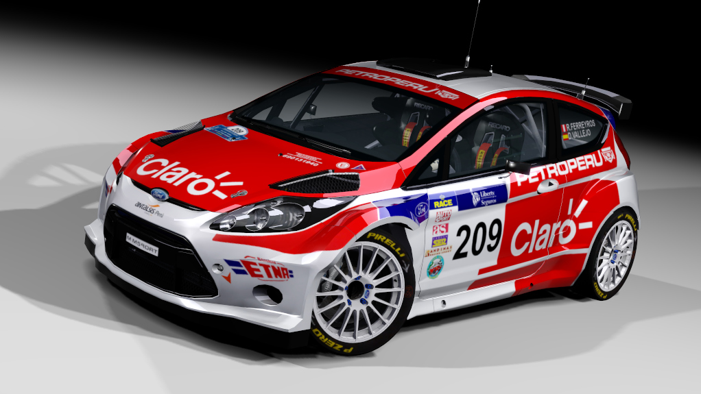 LF S2000 Ford Fiesta MK6 S2000, skin Ferreyros 2012