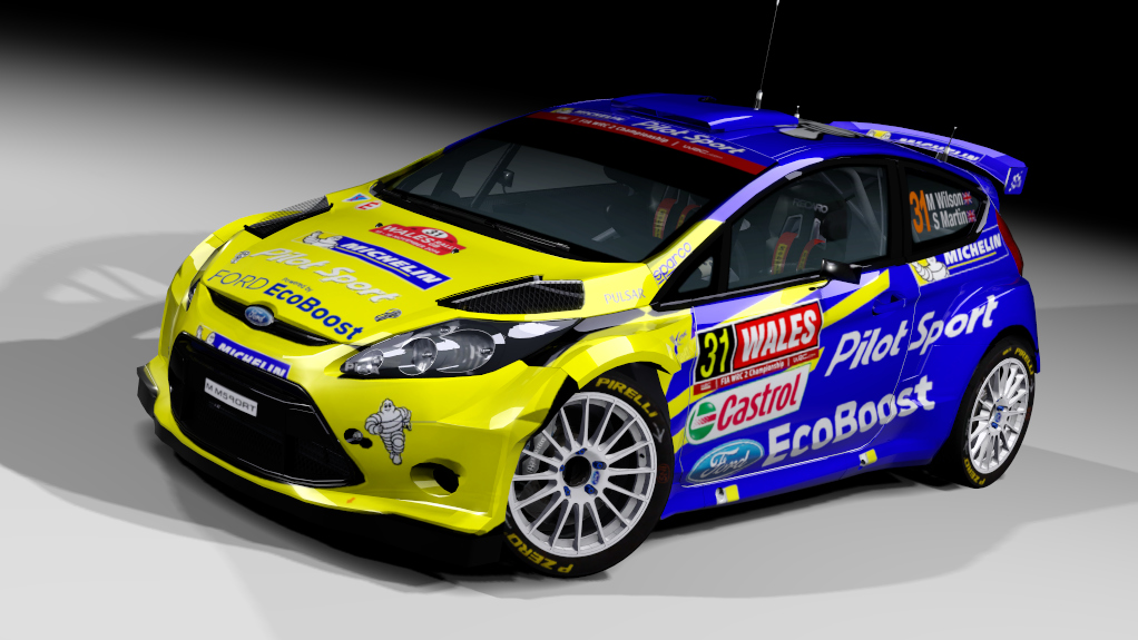 LF S2000 Ford Fiesta MK6 S2000, skin Mathew Wilson 2014