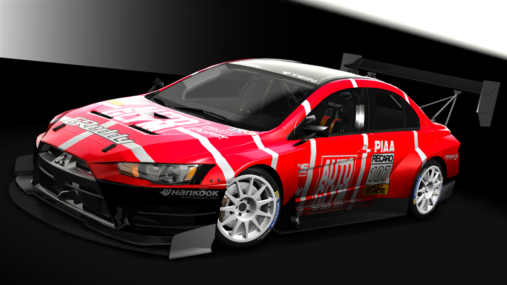 LF Mitsubishi Lancer EVO X HillClimb, skin 01