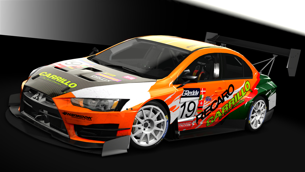 LF Mitsubishi Lancer EVO X HillClimb, skin 03