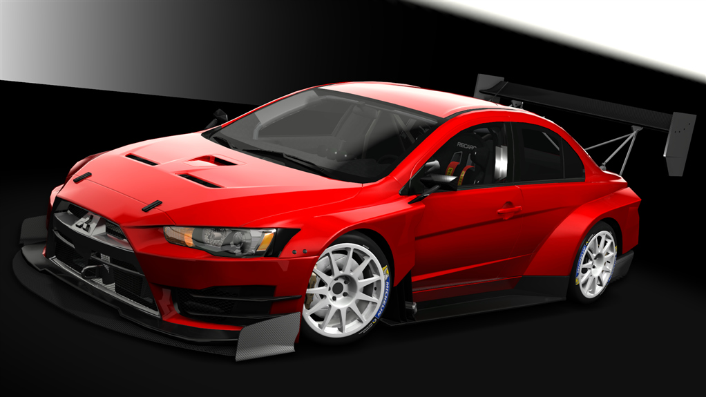 LF Mitsubishi Lancer EVO X HillClimb, skin 04