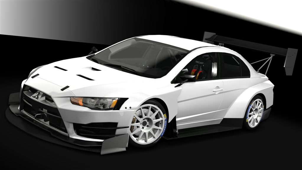 LF Mitsubishi Lancer EVO X HillClimb, skin generated